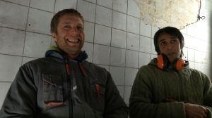 Arnaud Nicholson and Vinny, BB team